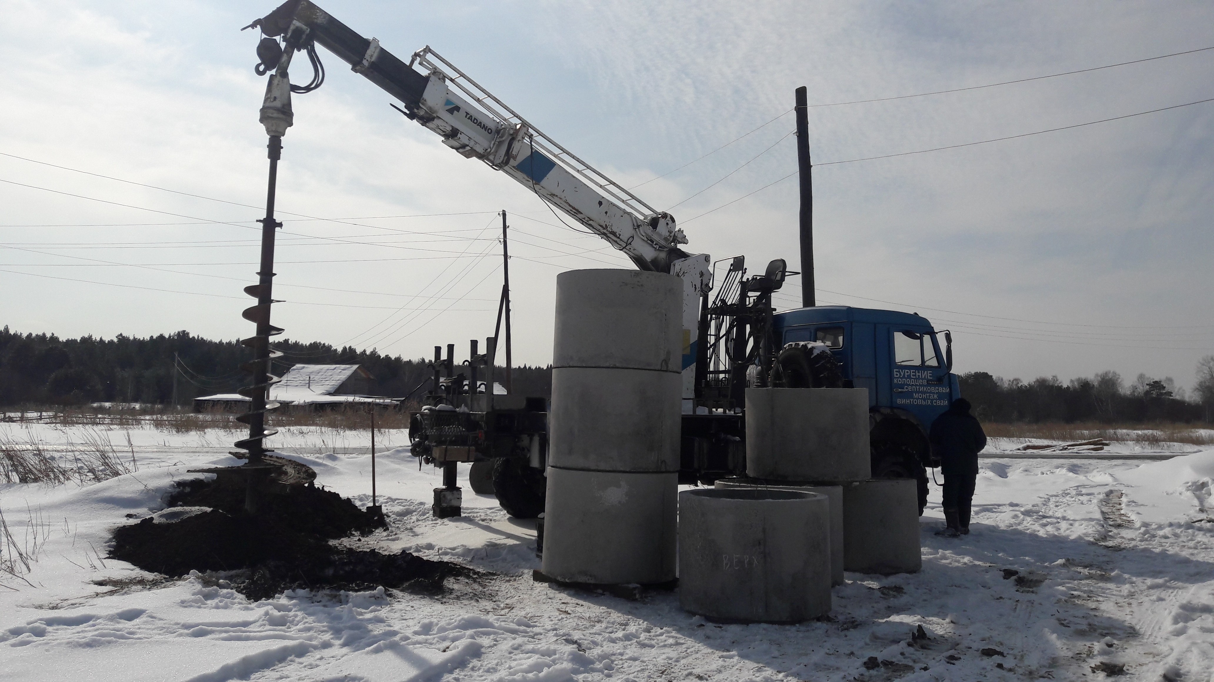 Бурение колодцев для дома или дачи в Воронках и ближайших районах 